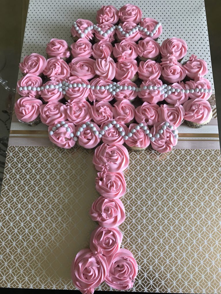 Baby Shower Cupcake Rattle